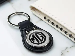 MG Supporto Chiavi In Pelle Snello Puro Tocco Moderno